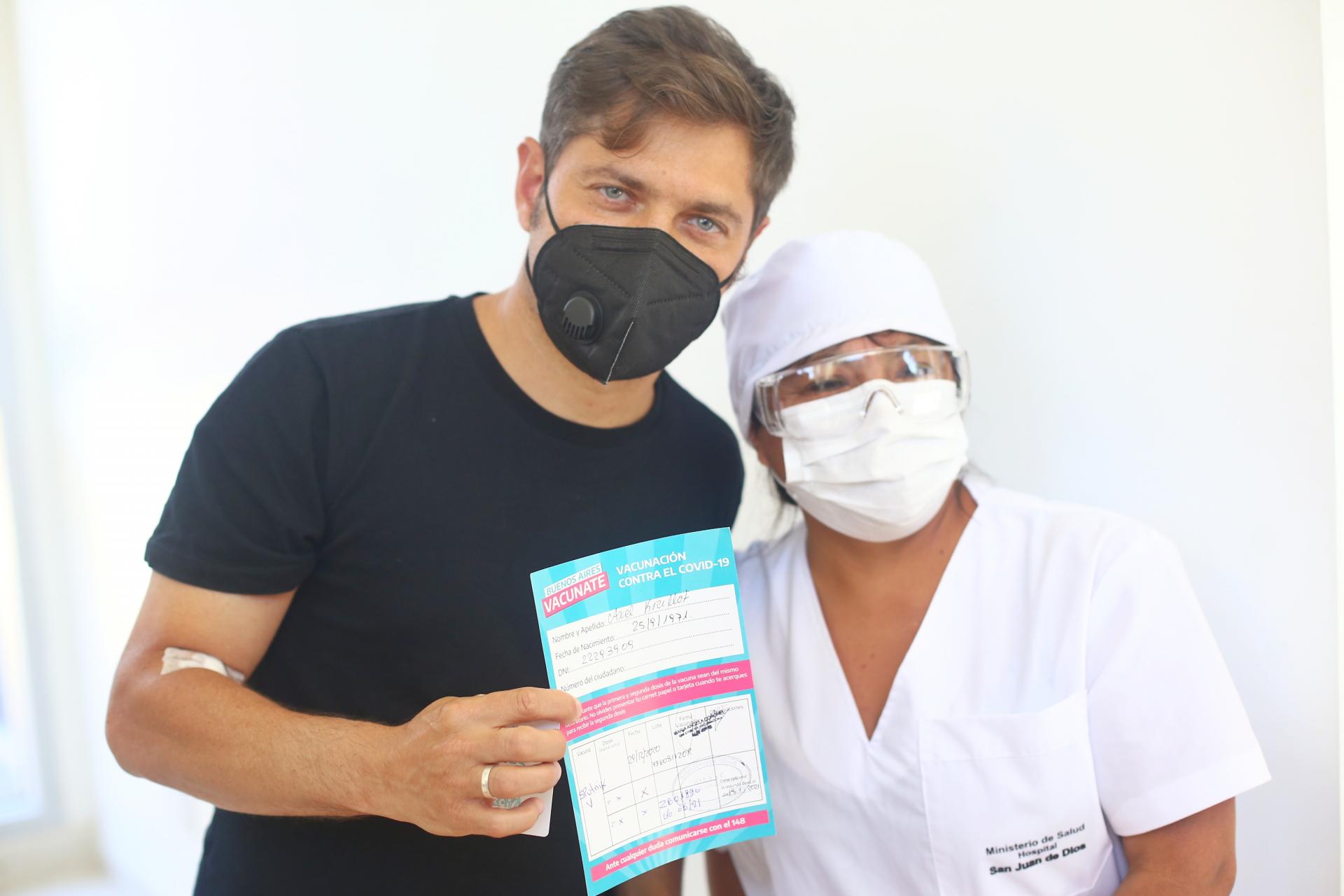 KICILLOF: “ESTAMOS DANDO LOS PASOS NECESARIOS PARA TERMINAR CON LA PANDEMIA”