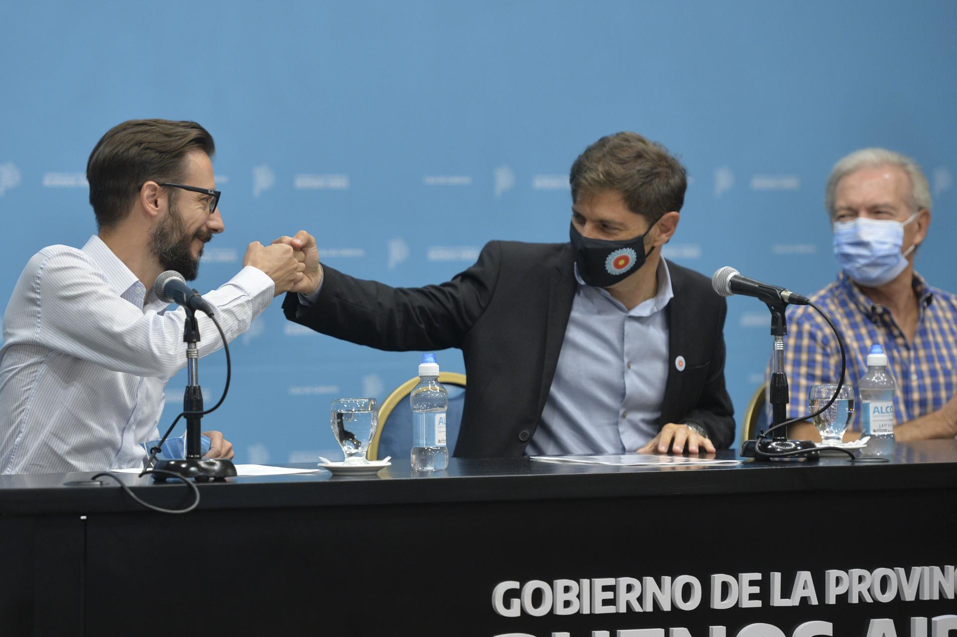 AXEL KICILLOF: "NO PODEMOS DEJAR A LOS BONAERENSES SIN VIVIENDA"