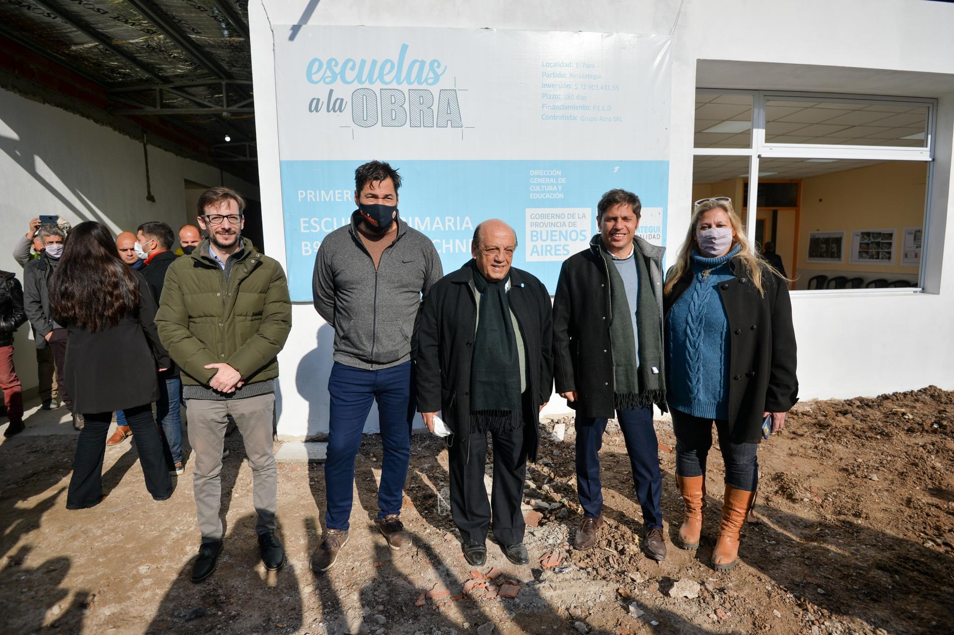 AGUSTÍN SIMONE: "LA INVERSIÓN EN INFRAESTRUCTURA ESCOLAR ES RÉCORD EN LA PROVINCIA”