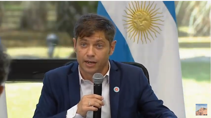 KICILLOF: "NOS HABLAN DEL FMI Y LA DEUDA MÁS URGENTE ES CON LOS BONAERENSES"