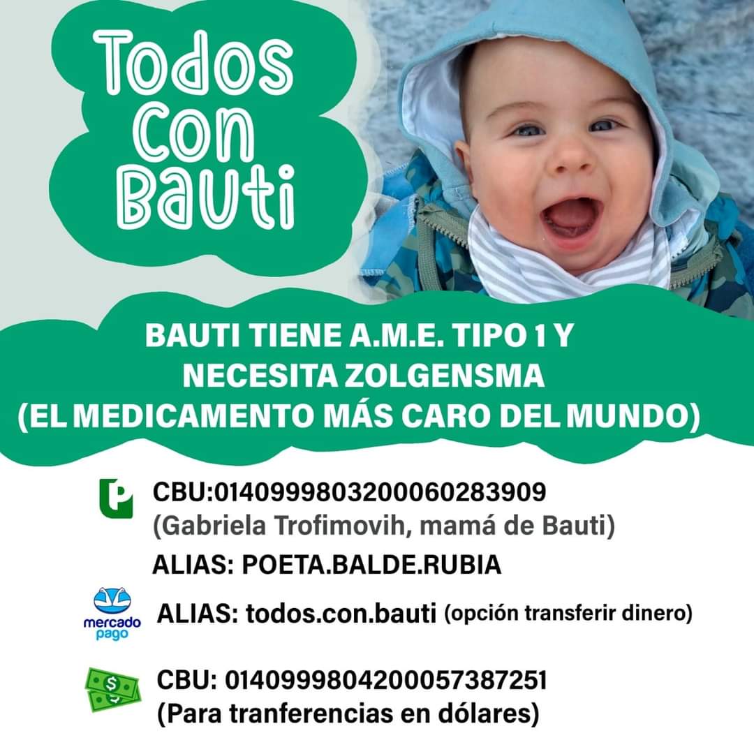 CONTINÚA LA CAMPAÑA “TODOS CON BAUTI”