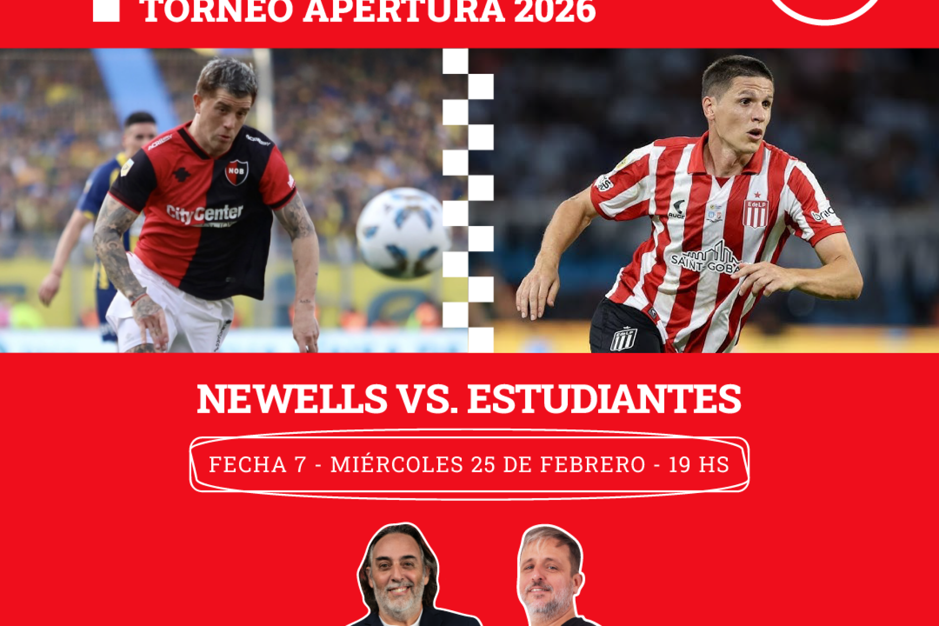 NEWELLS VS. ESTUDIANTES