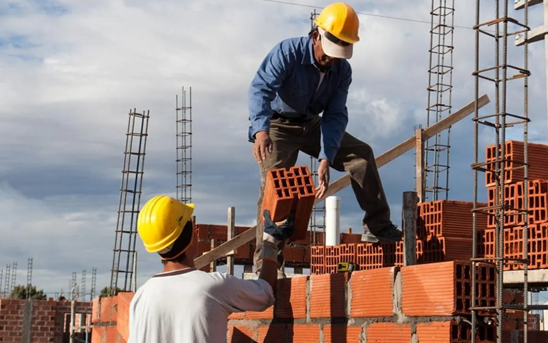 DESTACAN QUE DESDE EL 2020 LA CONSTRUCCIÓN “VIENE CRECIENDO DE MANERA ININTERRUMPIDA”