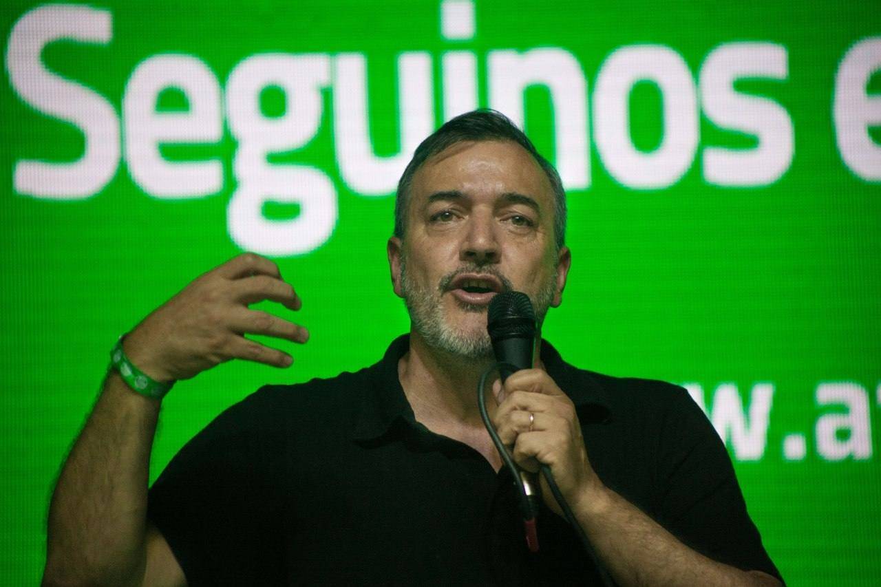 RODOLFO AGUIAR: “NO ES CASUAL QUE VENGAN POR EL DERECHO A HUELGA”