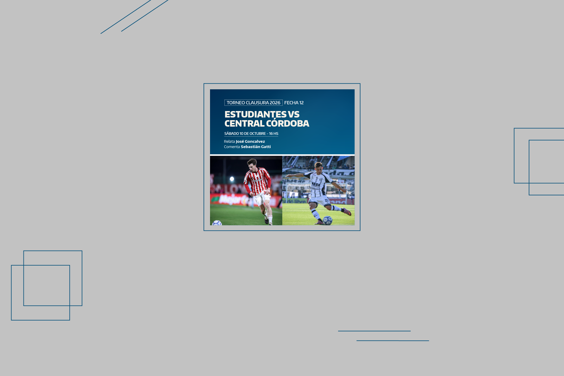 ESTUDIANTES VS CENTRAL CÓRDOBA