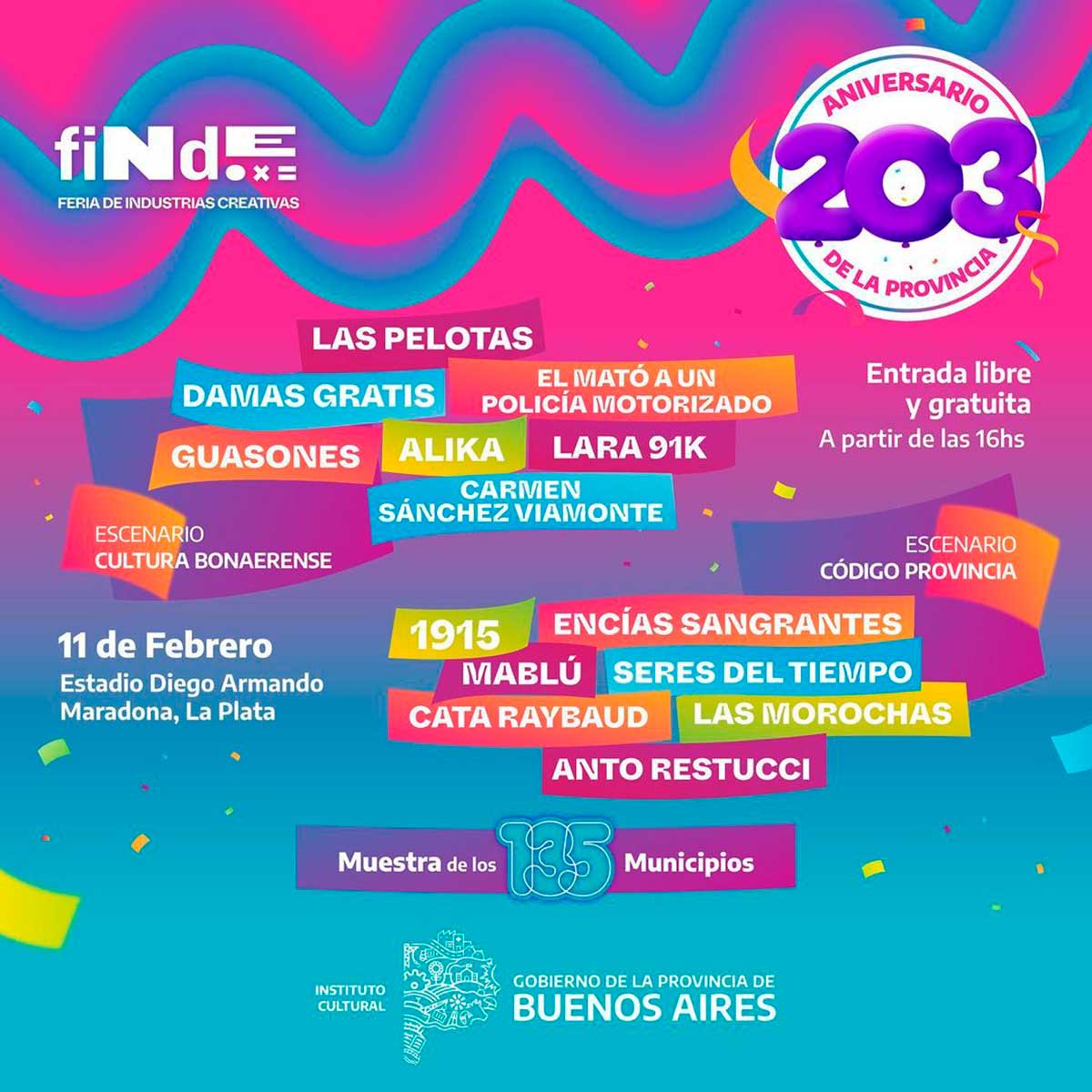 ¡SE VIENE EL FESTIVAL FINDE!