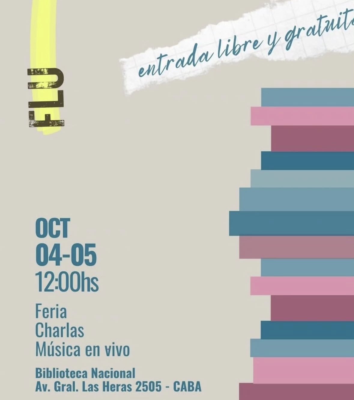 SE REALIZARÁ UNA NUEVA EDICIÓN DE LA FIESTA DEL LIBRO USADO