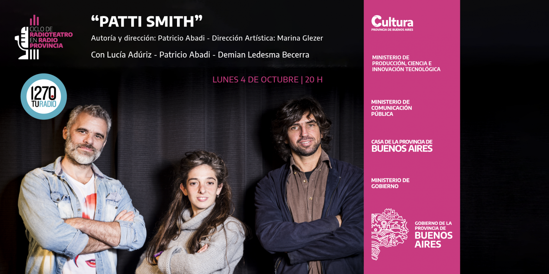 RADIOTEATRO: YA ESTÁ DISPONIBLE EL CAPITULO PATTI SMITH