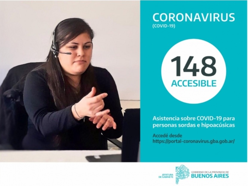 LA PROVINCIA CUENTA CON LA LÍNEA 148 ACCESIBLE PARA SORDOS