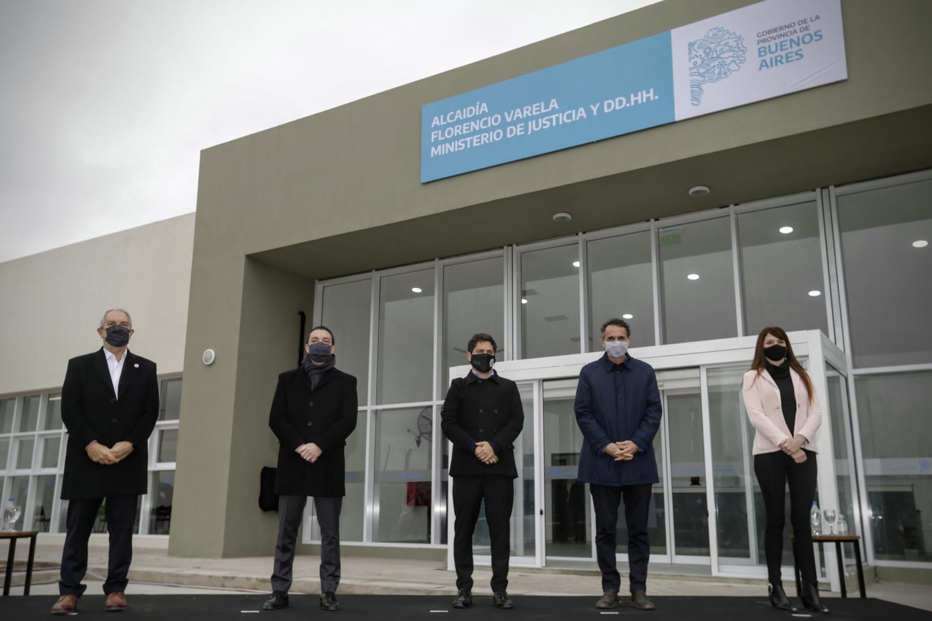 AXEL KICILLOF INAUGURÓ LA NUEVA ALCAIDÍA DE FLORENCIO VARELA