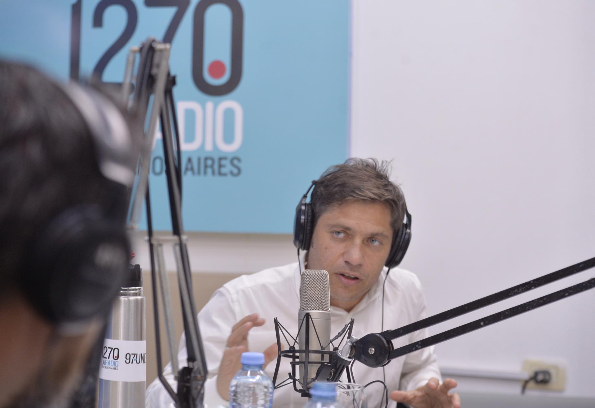 AXEL KICILLOF: “EL DOMINGO SE JUEGA EL FUTURO”