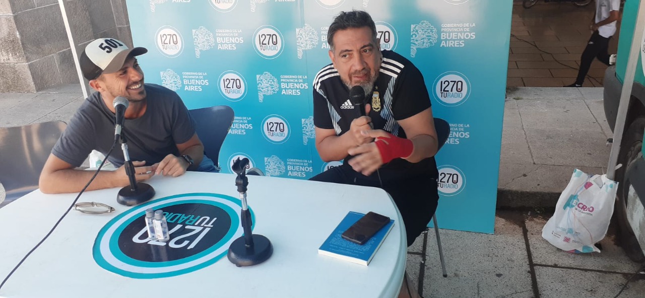 EMILIANO FERNÁNDEZ HABLÓ DE LA OBRA “FRATERNIDAD”